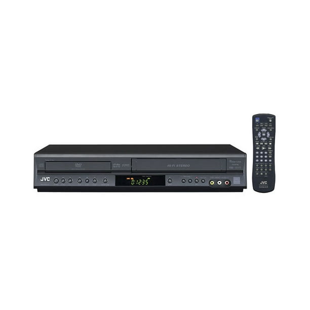 Black JVC HRXVC28B DVD/VCR Combo 